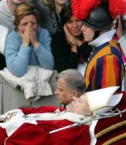 Transferal of the Body of Pope John Paul II